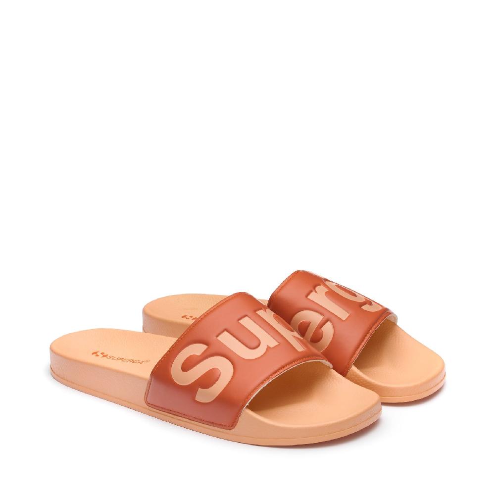 Superga 1908 SLIDES POLYSOFTORANGE MELON-ORANGE MD Vendita