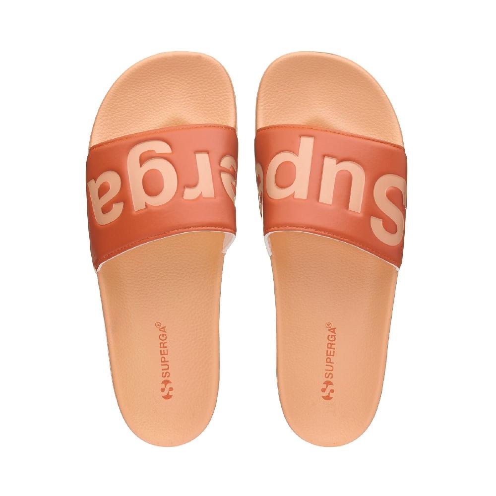 Superga 1908 SLIDES POLYSOFTORANGE MELON-ORANGE MD Vendita