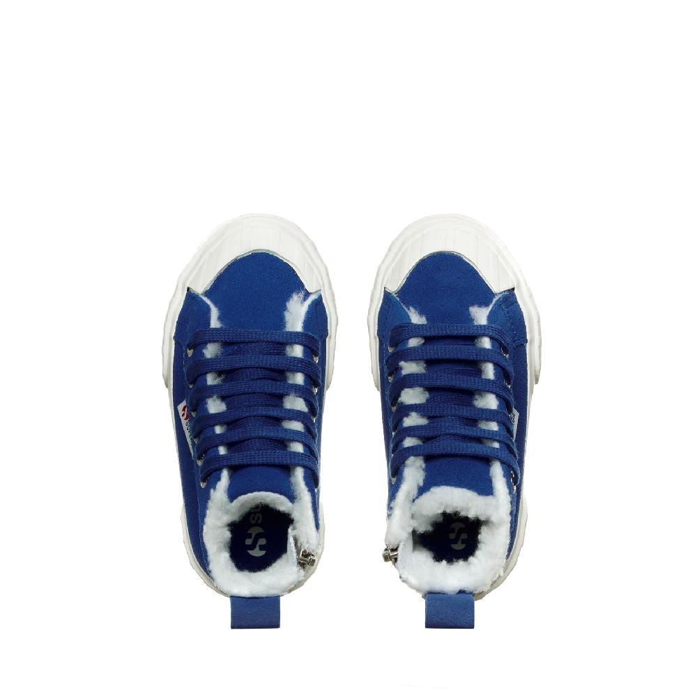 Superga 2696 KIDS STRIPE SUEDEBLUE ROYAL-FAVORIO Presa