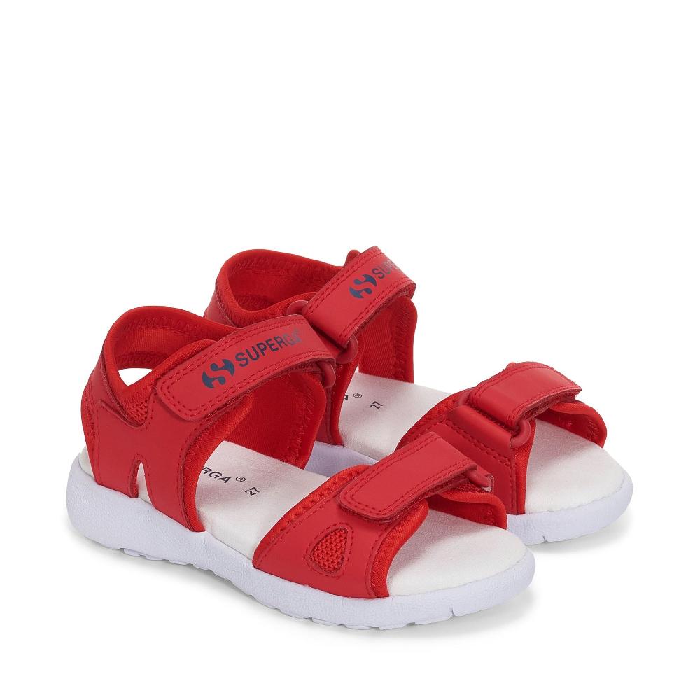 Superga 3999 KIDS SYNTHETIC MATERIALRED-WHITE Offerta natalizia