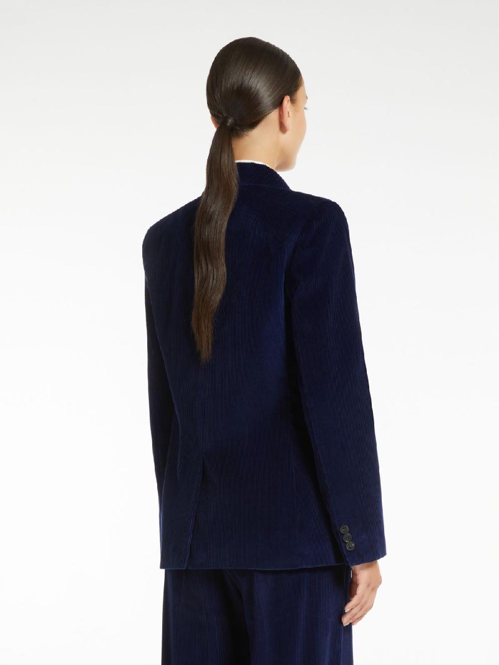 Weekend Blazer doppiopetto in velluto Saldi Di Fabbrica