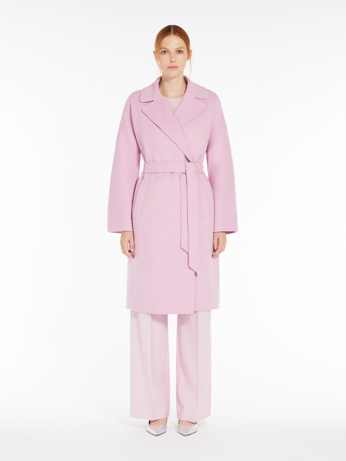 Weekend Cappotto a vestaglia in double di misto lana Convenienza