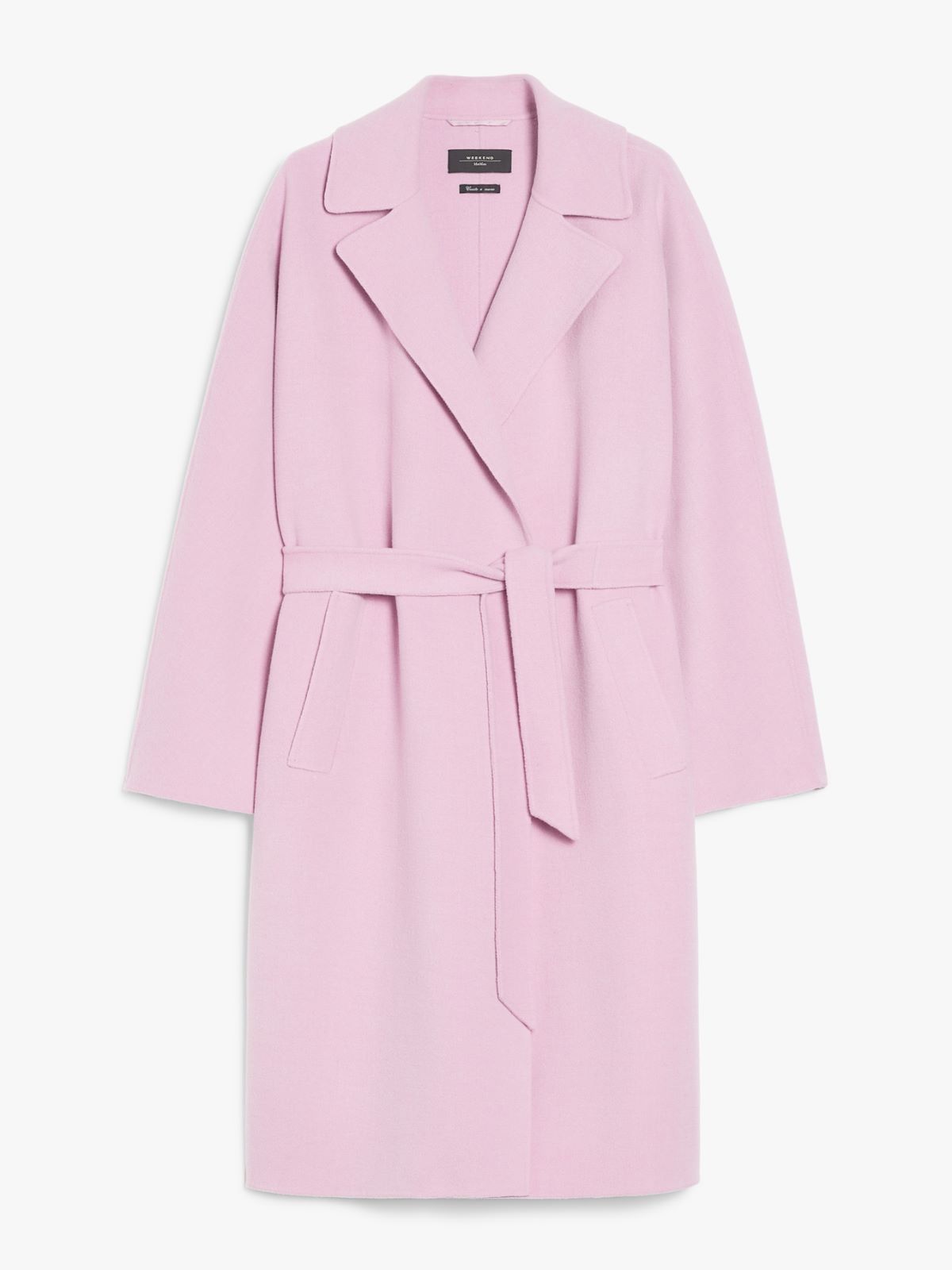 Weekend Cappotto a vestaglia in double di misto lana Convenienza
