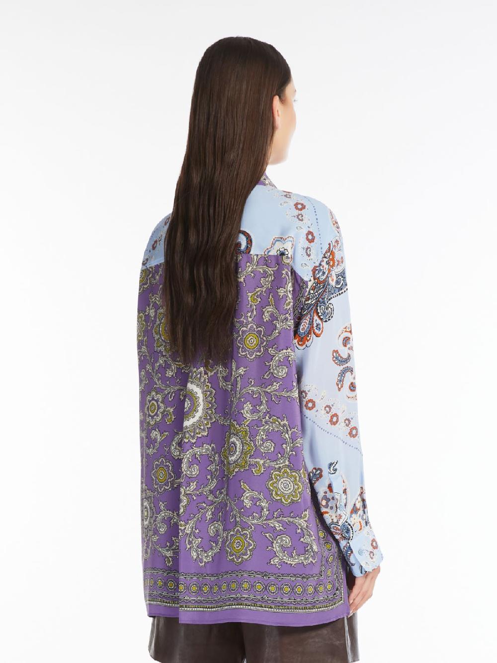 Weekend Camicia in crêpe de Chine stampata Negozi Online